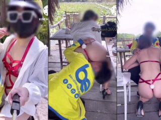 Clip: Myhanh2000 gạ tình anh xe ôm trong chòi lá